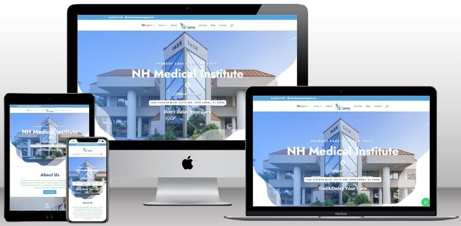 nhmedical institute moclup 900 px